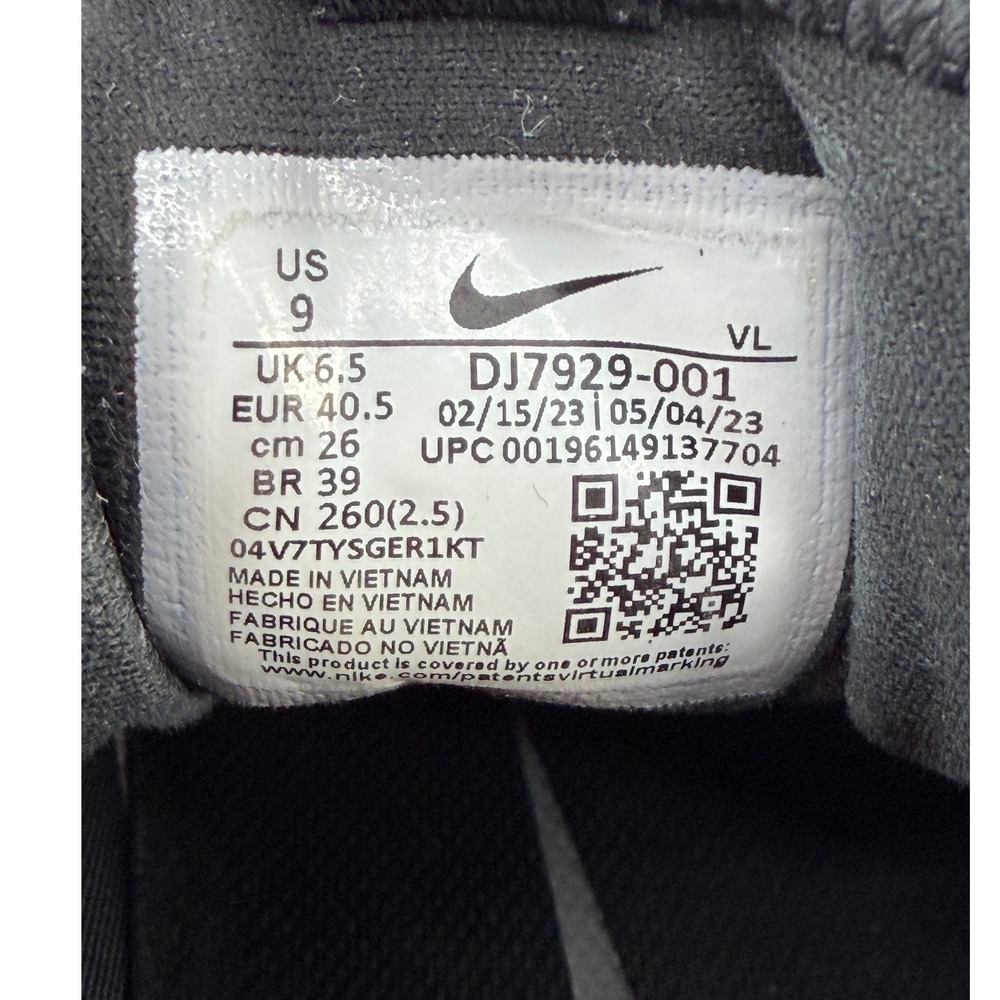 Nike Pegasus Trail 4 GORE-TEX Black Grey Waterproof Running Shoes US 9 - Picture 13 of 13